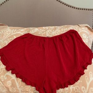 Brandy Melville red shorts !